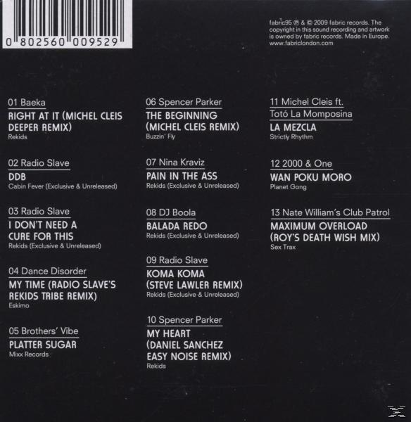 CD-Rückseite: Titelliste, Künstlernamen und Albumtitel, mit Barcode.
