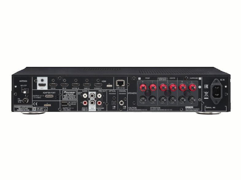 PIONEER VSX S510 K Çok Kanallı AV Alıcı
