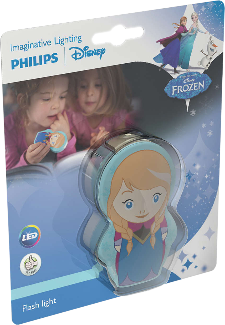 PHILIPS Anna Zseblámpa, LED, kék (71767/36/16)