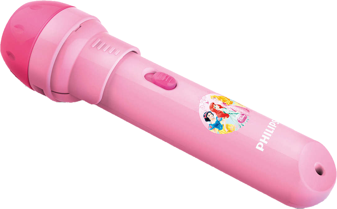 PHILIPS Disney Hercegnők projektoros zseblámpa, LED, rózsaszín (71788/28/16)