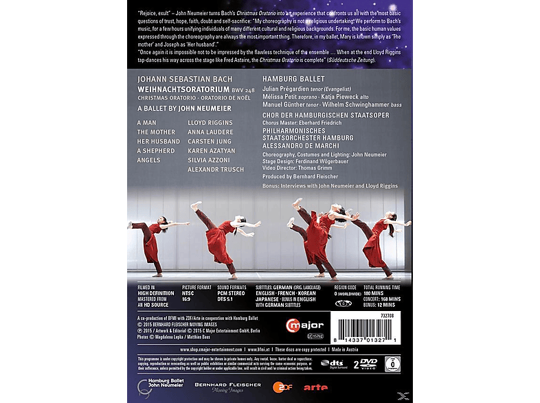 Thumbnail - VARIOUS, Philharmonisches Staatsorchester Hamburg, Chor Der Hamburgischen Staatsoper, Hamburg Ballett - Weihnachtsorator...