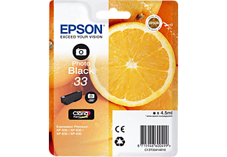 EPSON C13T33414012 - Tintenpatrone (Schwarz)