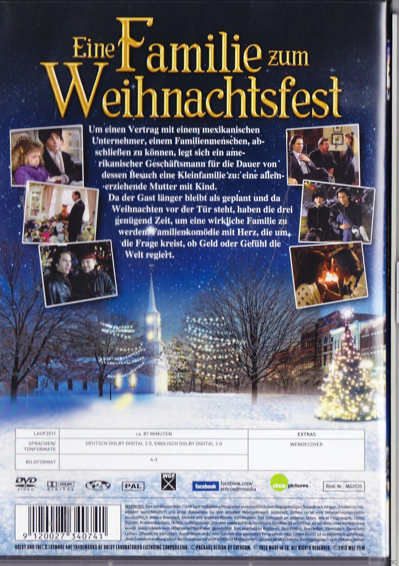 Zum DVD Familie Weihnachtsfest Eine