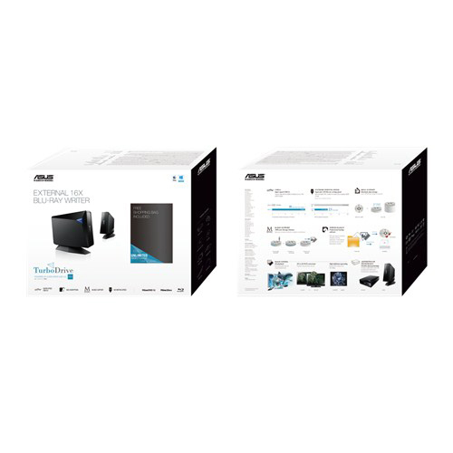 ASUS BW-16D1H-U Pro extern Blu-Ray Brenner