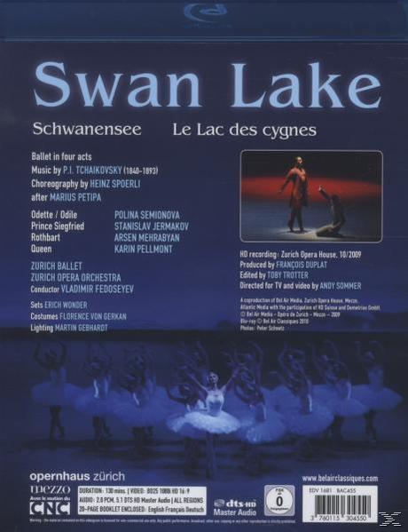 Spoerli/Zuercher Ballett Schwanensee - (Blu-ray) 