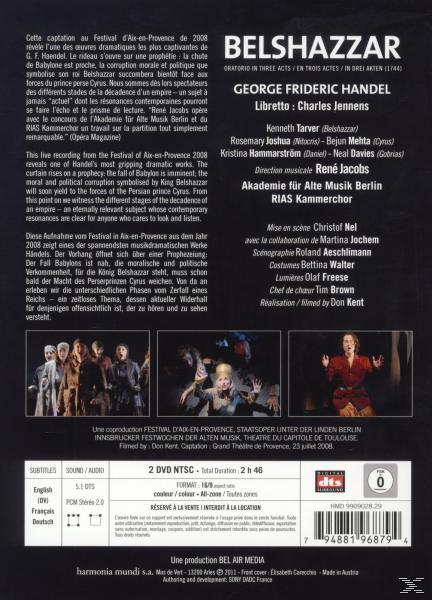 Rias (DVD) Handel: Belshazzar Musik - Für Akademie - Kammerchor Alte Berlin,
