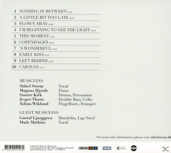 Sidsel Storm - Nothing in Between  - (CD)
