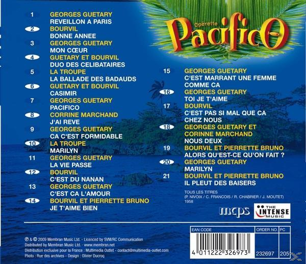 Bourvil - Operette Pacifico  - (CD)