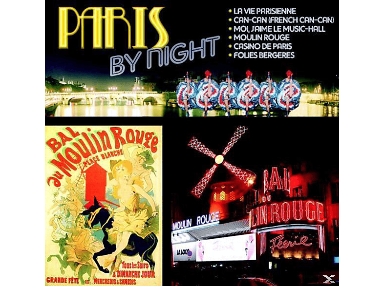 (CD) By Paris Night - VARIOUS -