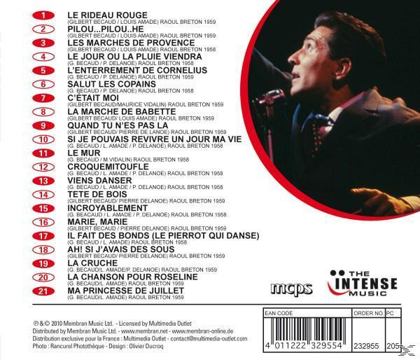 Gilbert Bécaud - Le Rideau Rouge  - (CD)