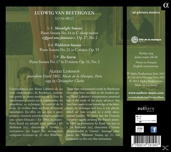 Alexei Lubimov - Moonlight-Waldstein-Storm  - (CD)