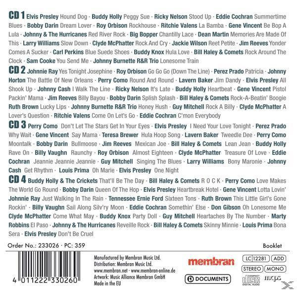 Various - Still Alive And Rockin'-80 Original Hits 1950-59  - (CD)
