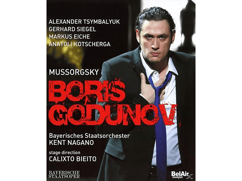 A.Tsymbalyuk, Y. Sokolik, E. Nakamura, H. Groetzin, Bayerisches Staatsorchester/Nagano/Bieito - Boris Godunov  - (Blu-ray)