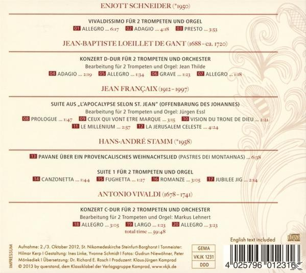 Lehnert/Roth/Moenkediek - Vivaldissimo  - (CD)