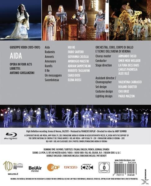- - VARIOUS (Blu-ray) Aida