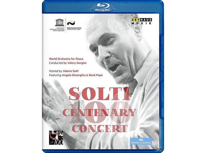 Solti, Concert (Blu-ray) Gergiev/Gheorghiu/Pape/+ Centenary Solti - - Gergiev/Valerie