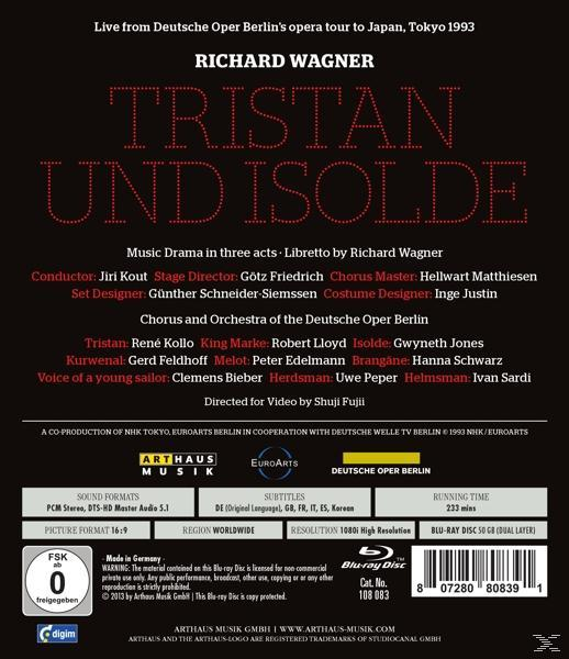 Kollo/Jones/Lloyd, Kout/Kollo/Lloyd/Jones Tristan - Und (Blu-ray) - Isolde