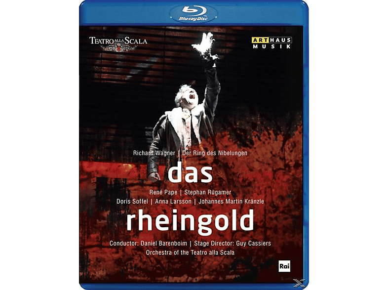 Pape/Rügamer/Soffel, Barenboim/Pape/Rügamer - Das Rheingold  - (Blu-ray)