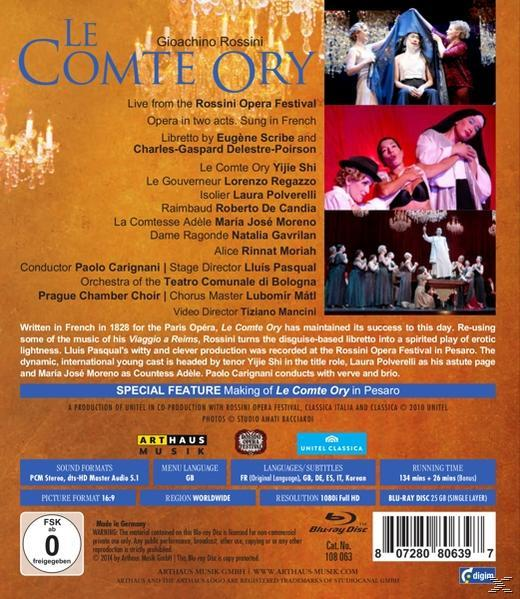 Carignani/Shi/Regazzo/Moreno - Comte Ory, Le  - (Blu-ray)