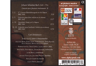 Cafe Zimmermann - CONCERTS AVEC PLUSIEURS INSTRU  - (CD)