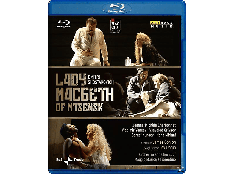 (Blu-ray) KUNAEV, CHARBONNET, Lady - Macbeth Conlon/Charbonnet/Vaneev - GRIVNOV, Of Mtsensk VANEEV,