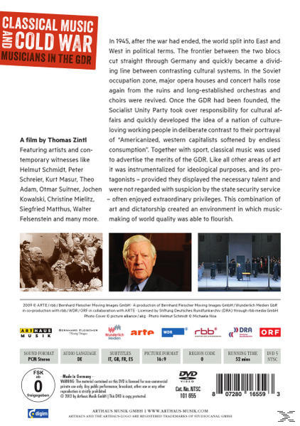 VARIOUS - Classical Music and Cold War  - (DVD)