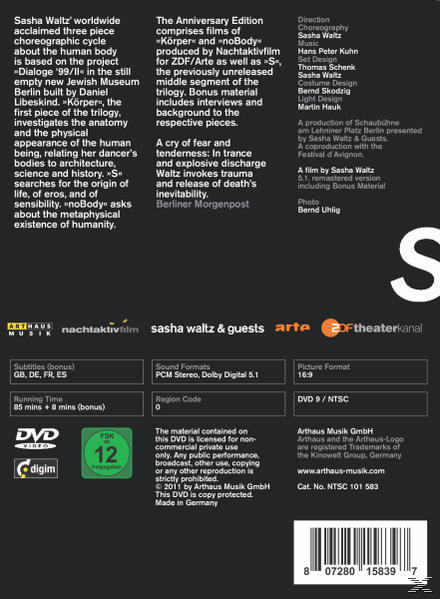VARIOUS - Nobody  - (DVD)