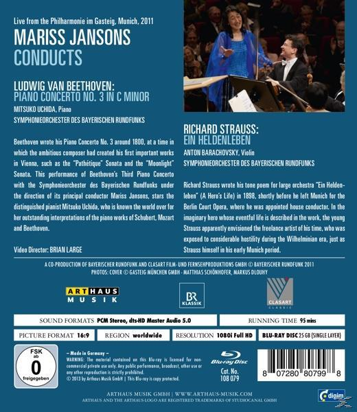 Mitsuko Uchida, Jansons/Uchida/Barachovsky/SO des BR - Mariss Jansons Dirigiert  - (Blu-ray)