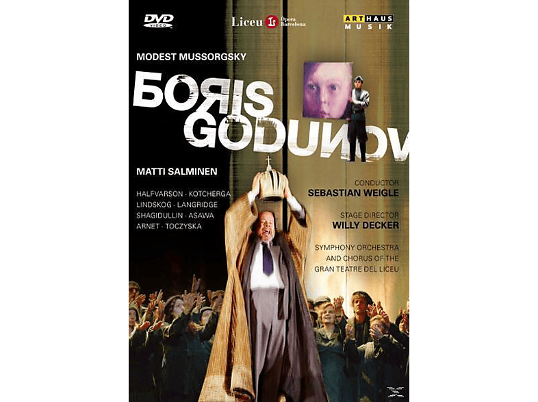VARIOUS - Boris Godunov  - (DVD) | Musik-DVD & Blu-ray