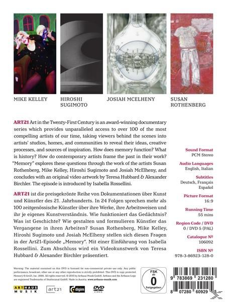 Century (DVD) Kelley, in Rothenberg, the Memory-Art Hiroshi 21st Sugimoto, J - Mike - Susan