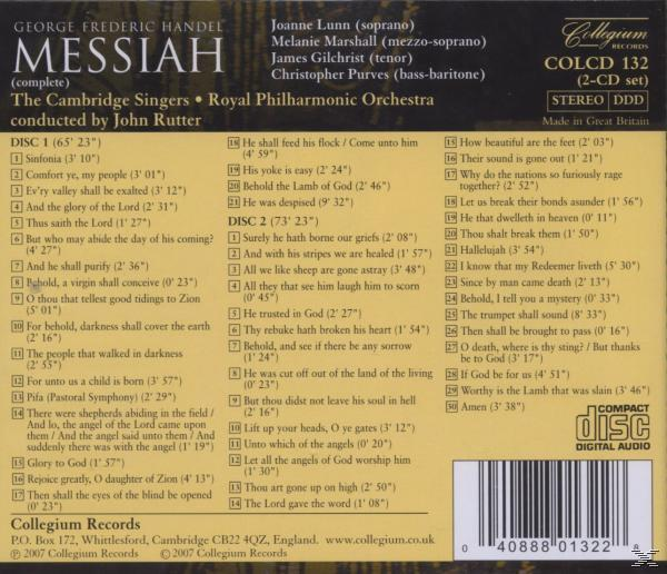 VARIOUS - Messiah, Der  - (CD)