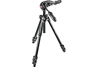 MANFROTTO 290 LIGHT ALU + MH293D3 - Stativ, Aluminium