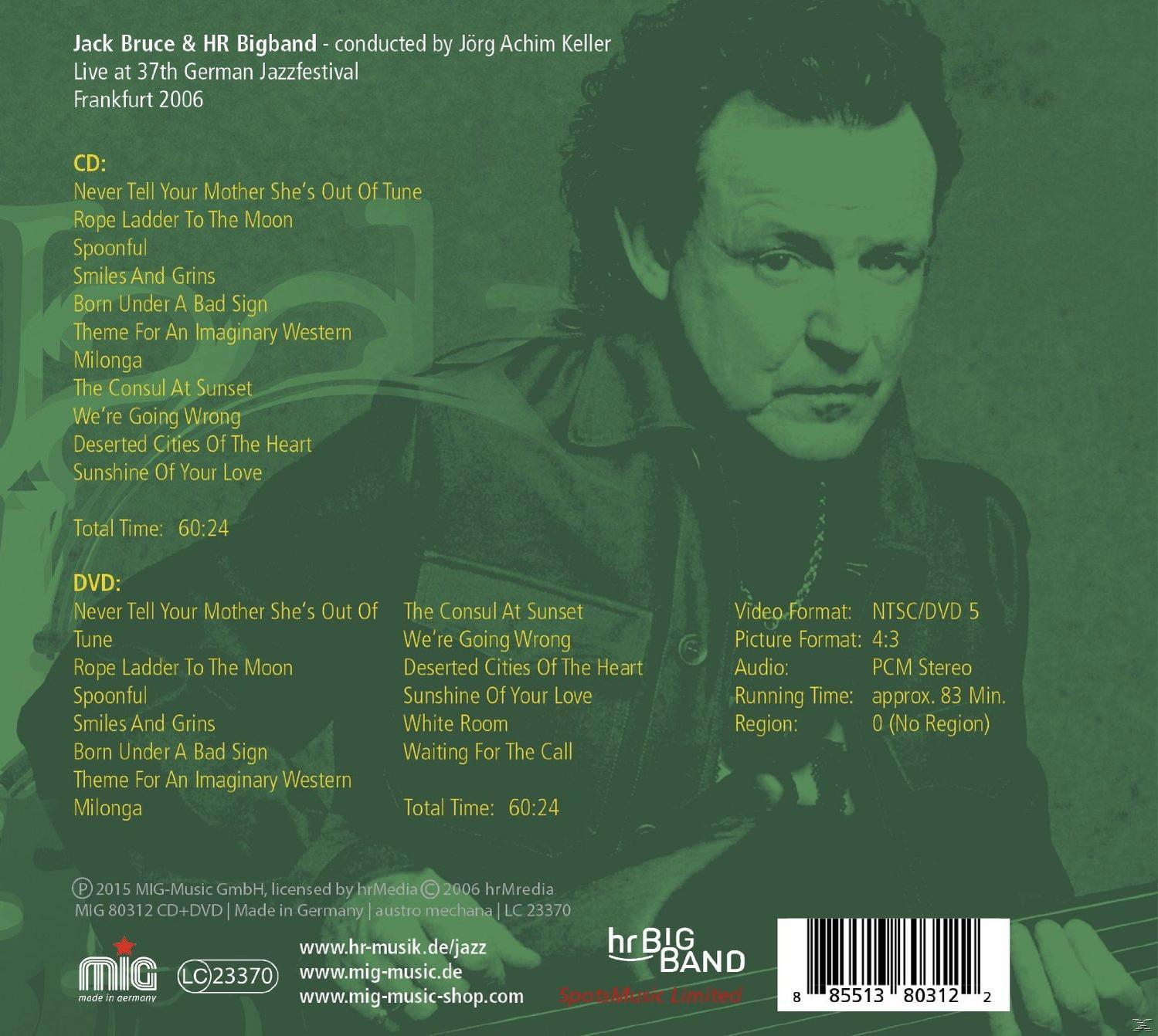 Albumcover mit einem Mann im Anzug mit Gitarre, Text und Barcode.