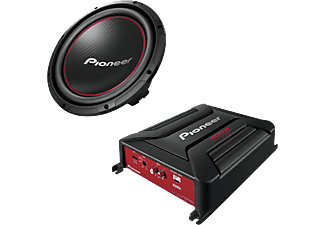 PIONEER GXT-3604B-SET mélysugárzó-erősítő szett