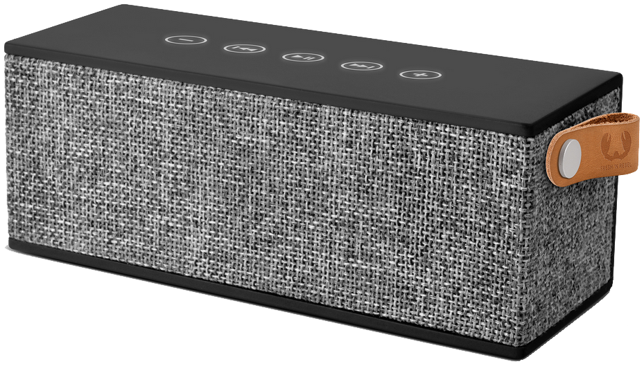 FRESH´N REBEL Rockbox Brick Fabriq Edition Bluetooth Lautsprecher (1RB3000CC), concrete