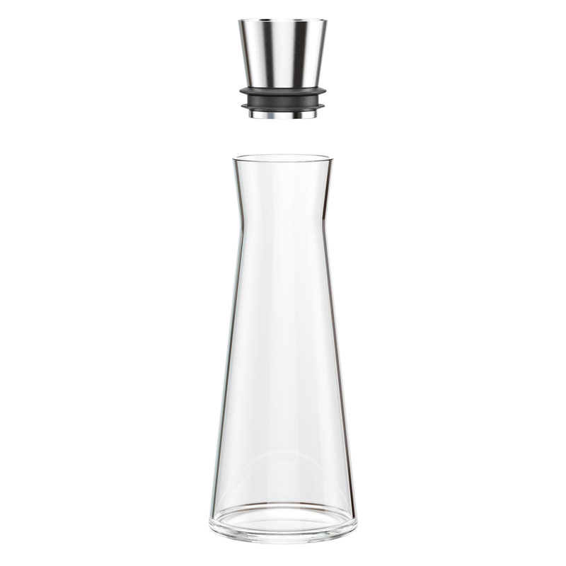 EMSA 515675 Flow Slim Karaffe Edelstahl/Transparent