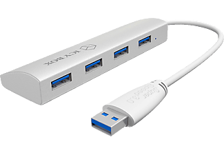 ICY BOX IB-AC6401 4-PORT USB3 - USB Hub (Weiss)