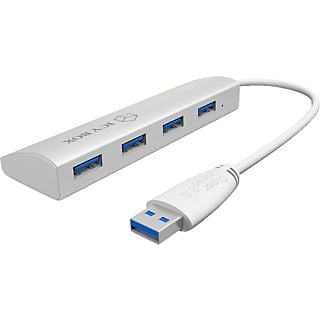 ICY BOX IB-AC6401 4-PORT USB3 - USB Hub (Weiss)