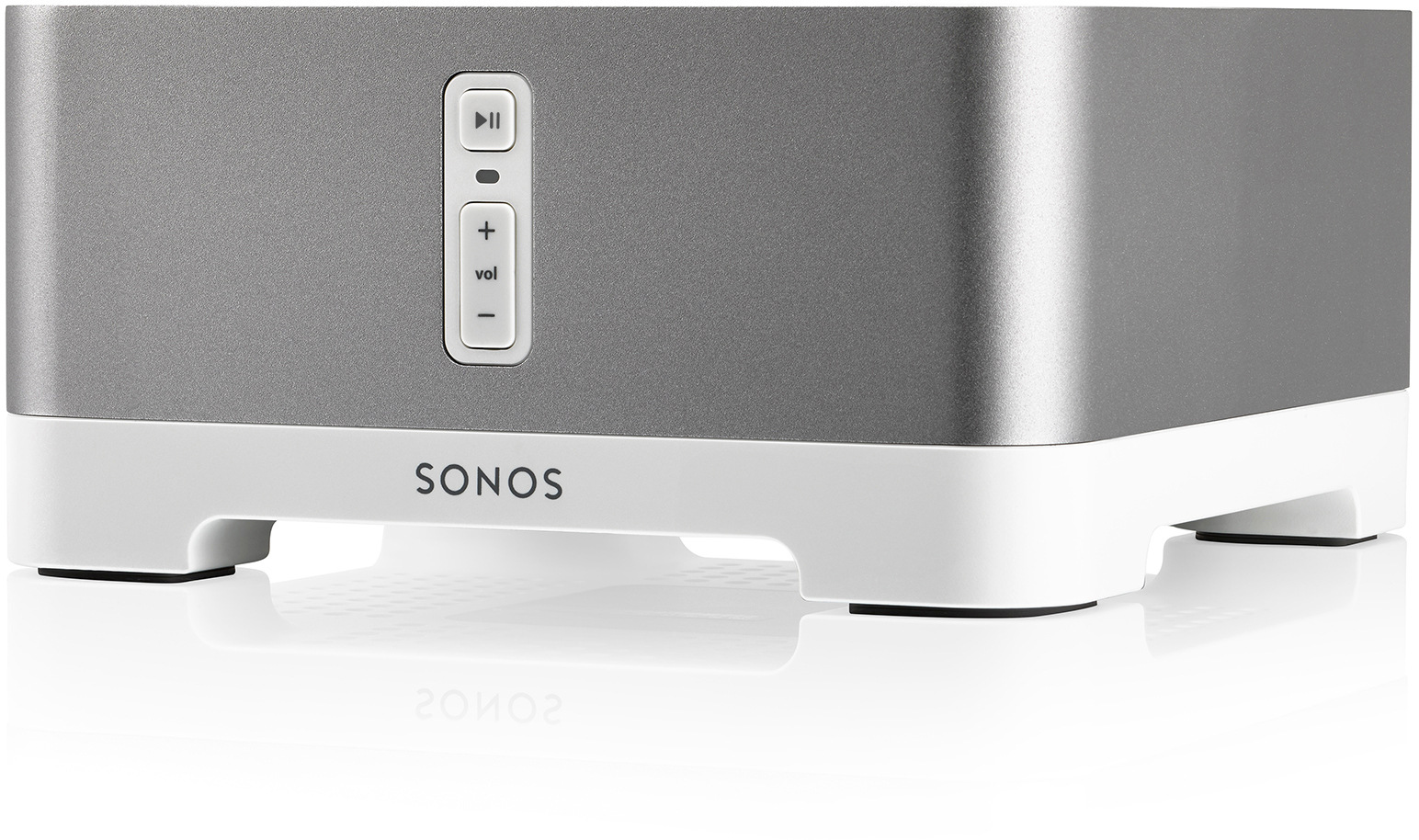 SONOS CONNECT:AMP Musikstreaming über WLAN für Passiv-Lautsprecher Streaming Lautsprecher App-steuerbar, Weiß