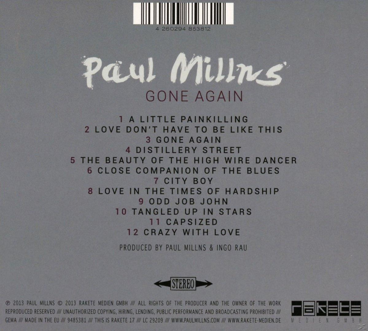 Paul Millns - Gone Again  - (CD)