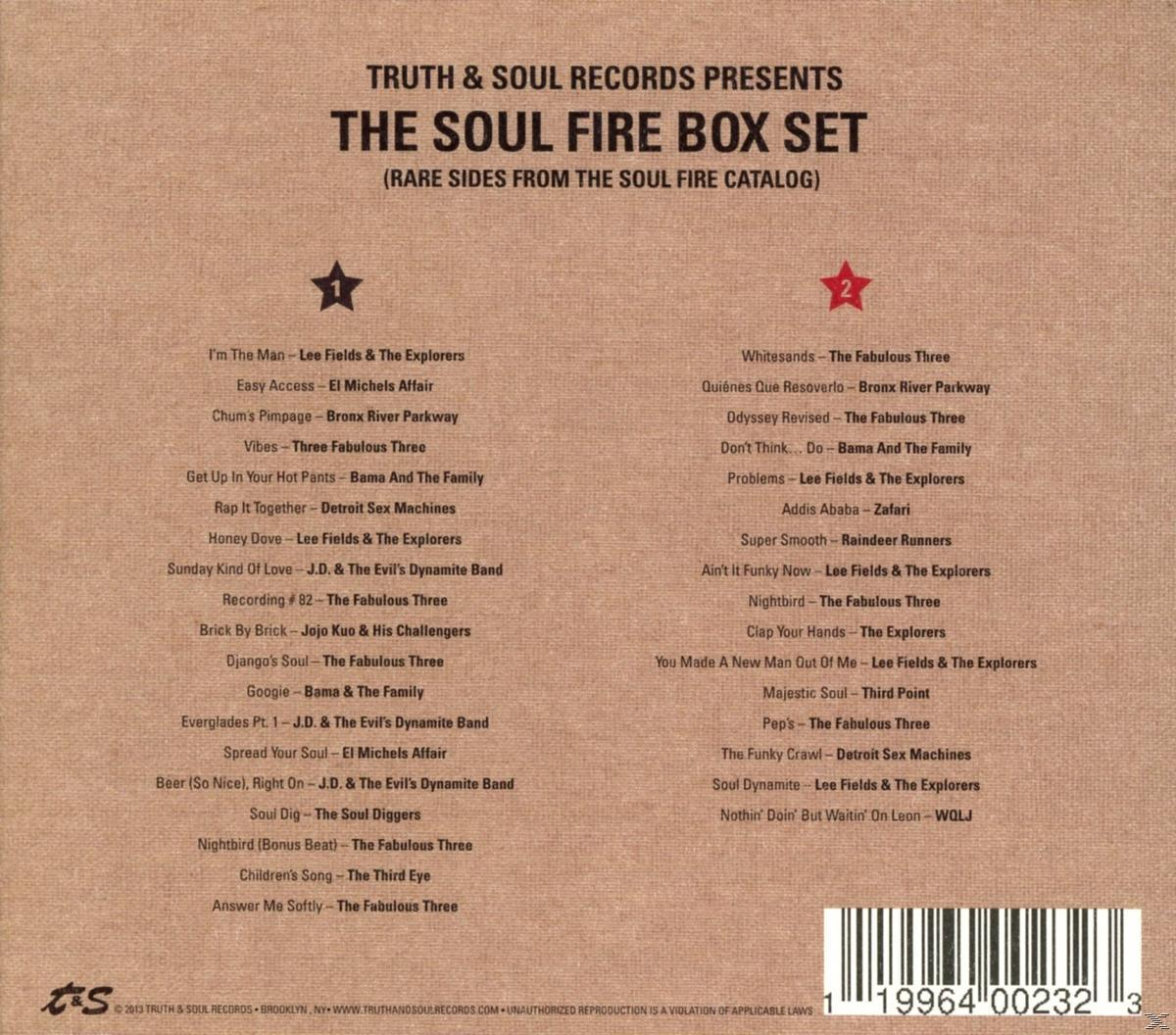 VARIOUS - Soul Fire Box Set  - (CD)