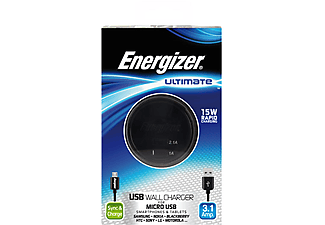 ENERGIZER AC2UUNUMC2 Akıllı Telefonlar ve Tablet 3100mA 2 x USB Kablo + Ev Şarj Adaptörü