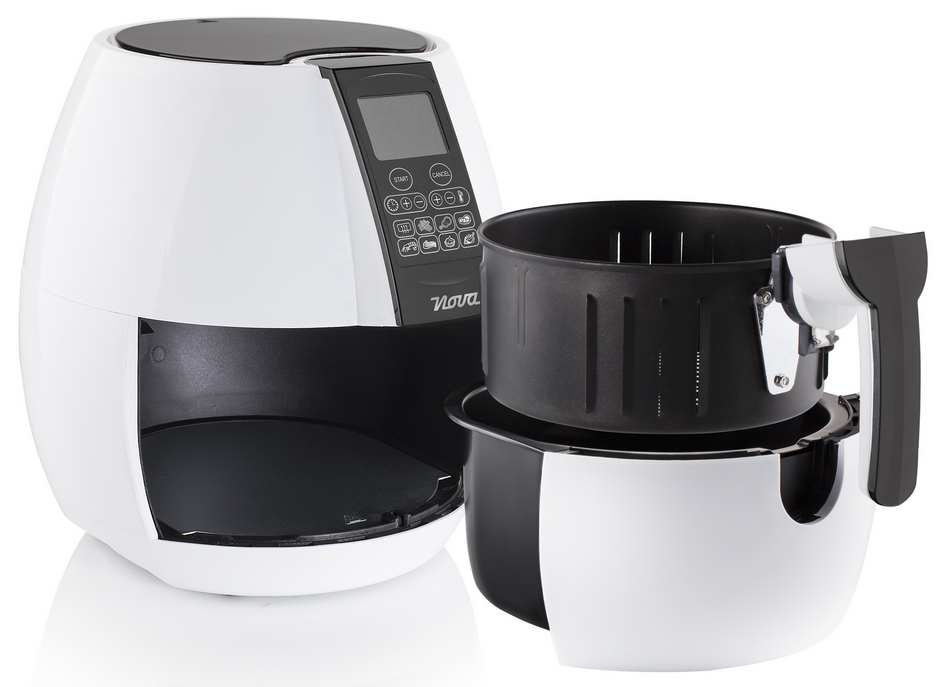 NOVA  Friteuse sans huile Digital Aerofryer XL (180150) - Friteuse sans huile - Blanc - 900 g - 1500 W