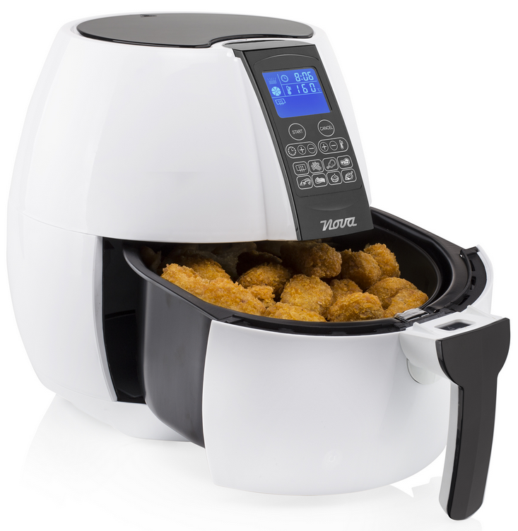 NOVA  Friteuse sans huile Digital Aerofryer XL (180150) - Friteuse sans huile - Blanc - 900 g - 1500 W