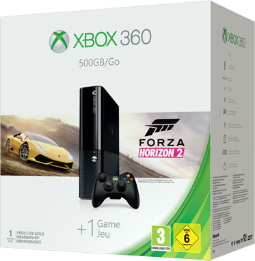 MICROSOFT Xbox 360 500 GB + Forza Horizon 2