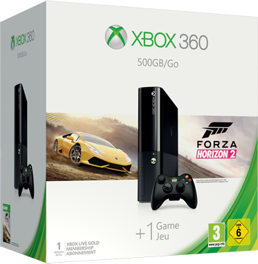 MICROSOFT Xbox 360 500 GB + Forza Horizon 2