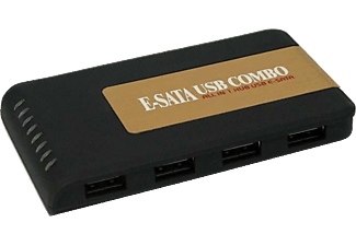S-LINK SL-EU54 5 Port + 2 ESATA USB 2.0 Combo USB Hub