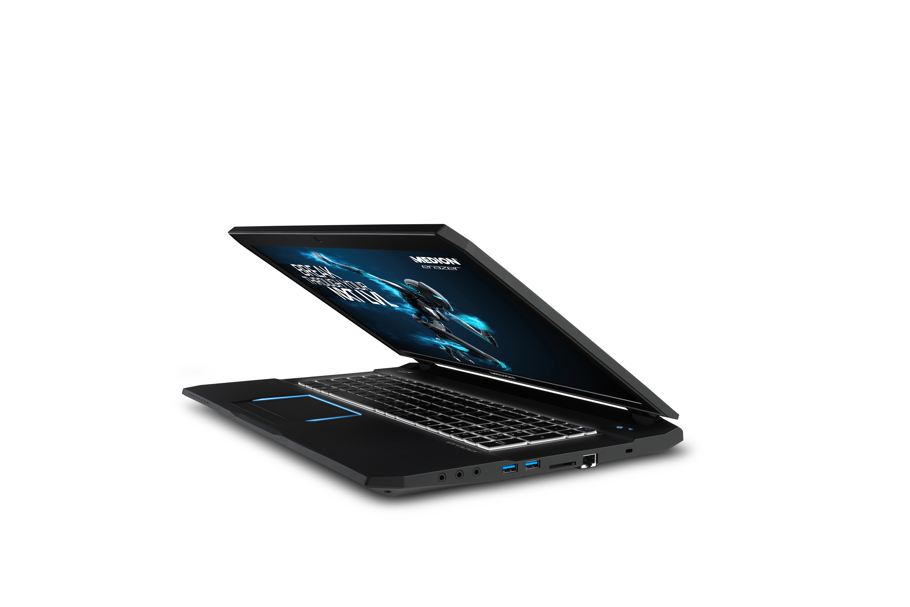 MEDION Erazer X7841 MD99729 - 17,3 Zoll - Intel® Core™ i7 i7-6700HQ - 12 GB - 1 TB - NVIDIA GeForce® GTX 970 - Windows 10 Home (64 Bit)