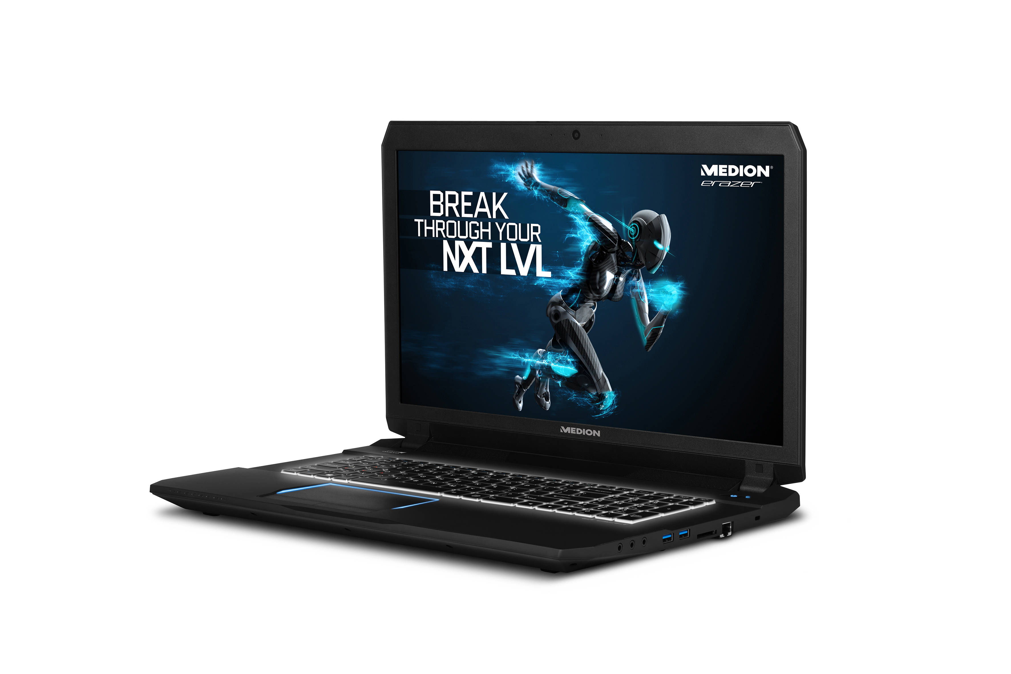 MEDION Erazer X7841 MD99729 - 17,3 Zoll - Intel® Core™ i7 i7-6700HQ - 12 GB - 1 TB - NVIDIA GeForce® GTX 970 - Windows 10 Home (64 Bit)