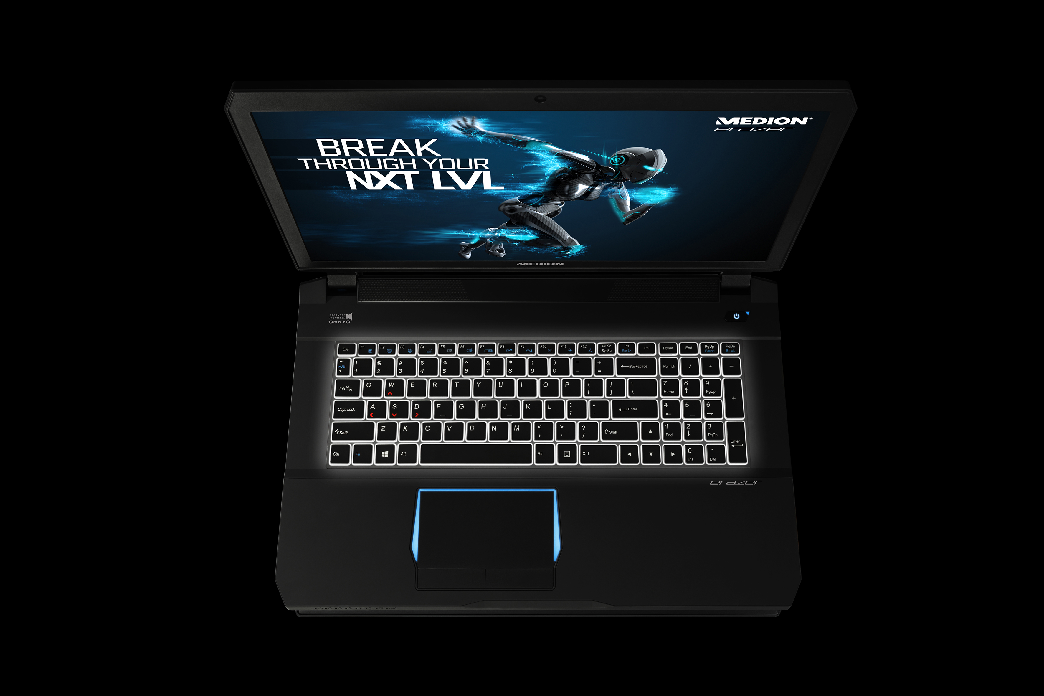 MEDION Erazer X7841 MD99729 - 17,3 Zoll - Intel® Core™ i7 i7-6700HQ - 12 GB - 1 TB - NVIDIA GeForce® GTX 970 - Windows 10 Home (64 Bit)